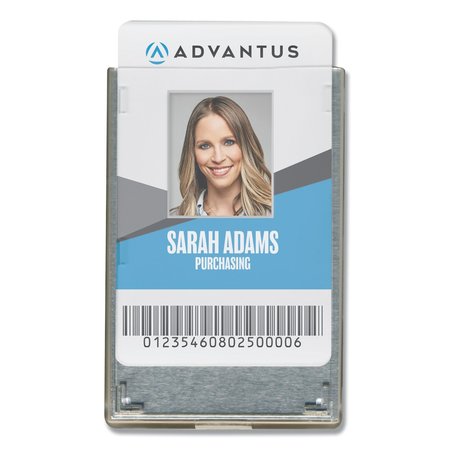 ADVANTUS Rigid 2-Badge Blocking Smart Card, PK20 76416